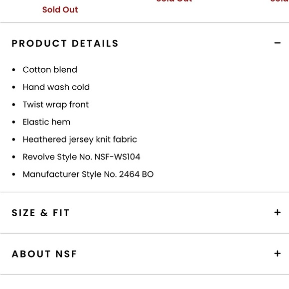 NSF Heathered Black Marled Acid Wash Cowlneck Surplice Plunge Blouse Top - Picture 9 of 11